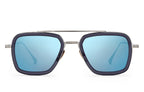 Smoke Grey Crystal - Black Palladium / 52x22-144