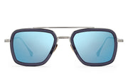Smoke Grey Crystal - Black Palladium / 52x22-144
