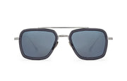 Smoke Grey Crystal - Black Palladium 2 / 52x22-144