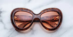 TEDDY BROWN / GL0R40F JMM CORAL / ACETATE